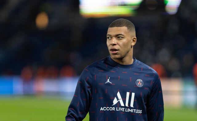 El jugador de fútbol Mbappe.