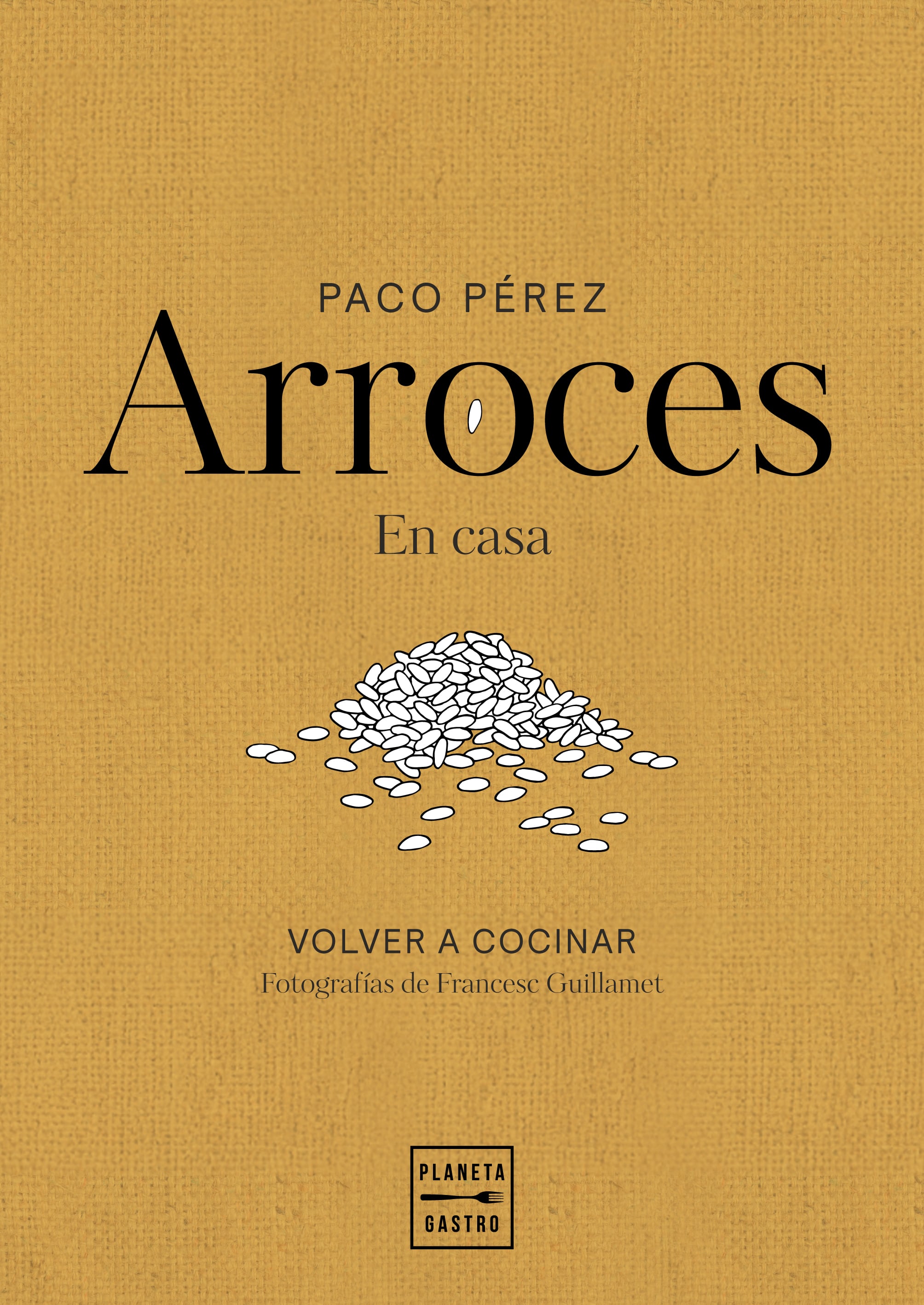 Portada de &#039;Arroces&#039;, de Paco Pérez.