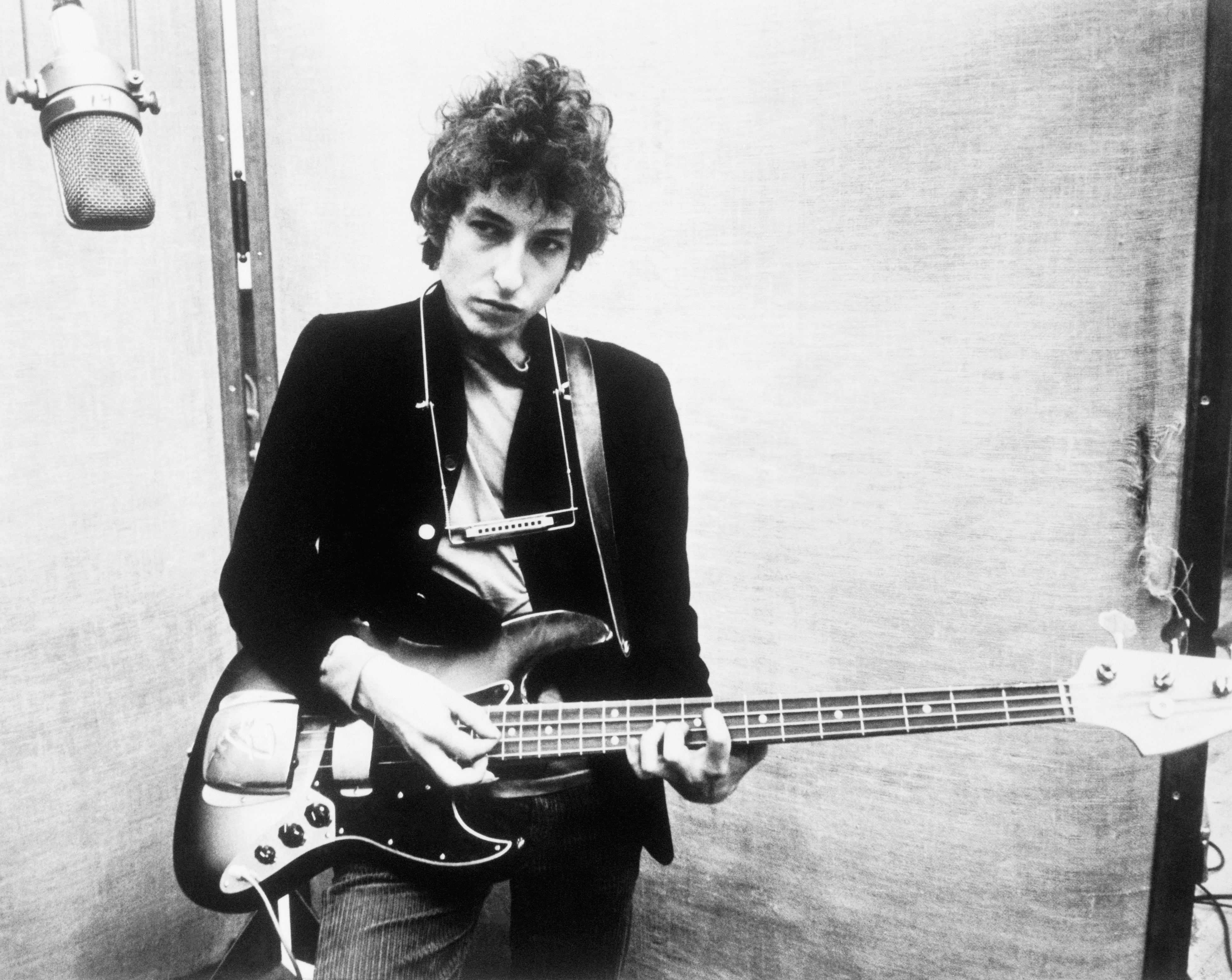 Bob Dylan en los años 60.