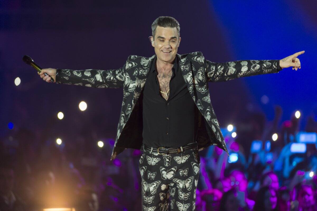 ¡Invitado de lujo! Robbie Williams