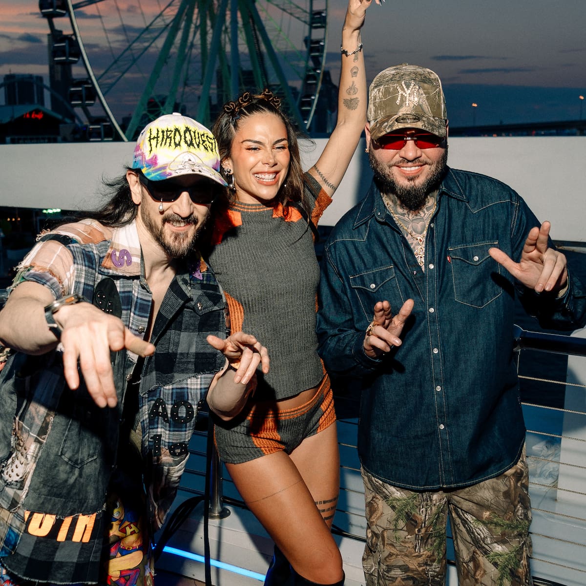 ¿Canción del verano 2026? Farruko reúne a Greeicy y Steve Aoki en 'Yapaque'