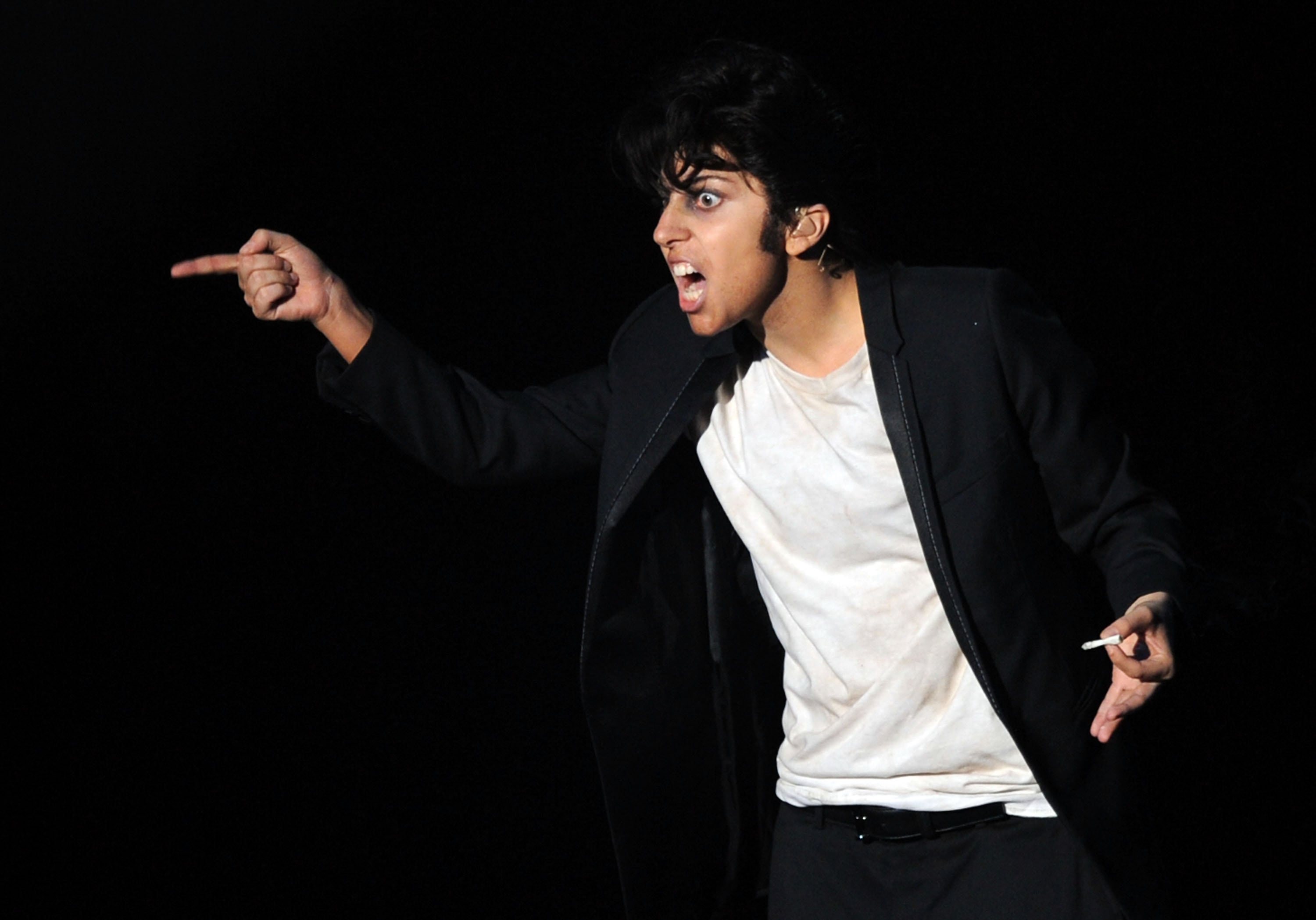 Lady Gaga como Jo Calderone en los MTV Video Music Awards de 2011. / Kevin Winter/Getty