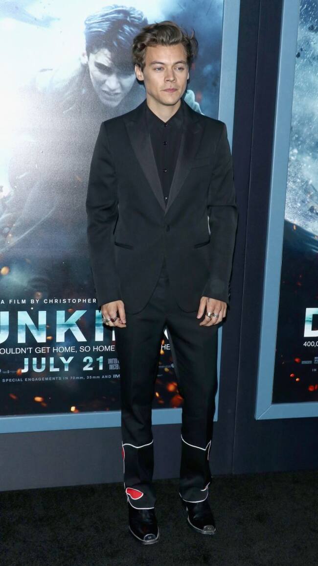 Harry Styles en el estreno de Dunkerque