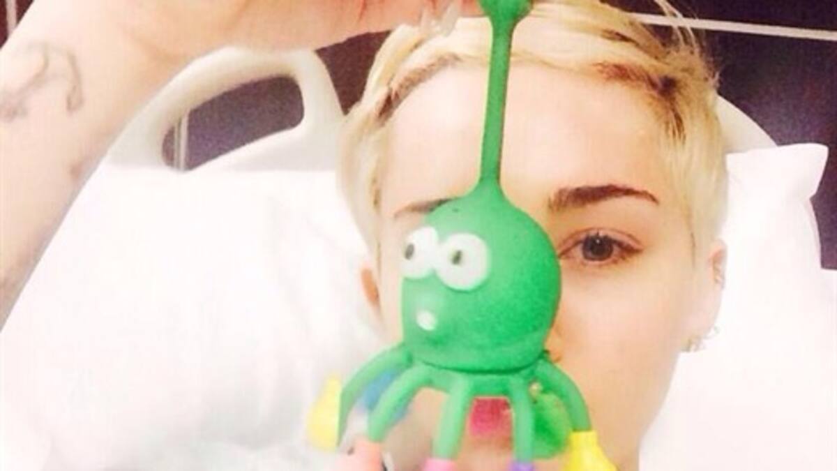 Miley Cyrus internada