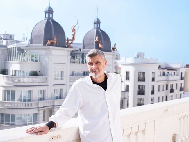 Fernandisco, en la terraza de los estudios de LOS40 en Madrid.