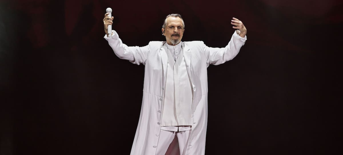 Miguel Bosé, concierto en el Auditorio Nacional de México el 15 de mayo de 2026.