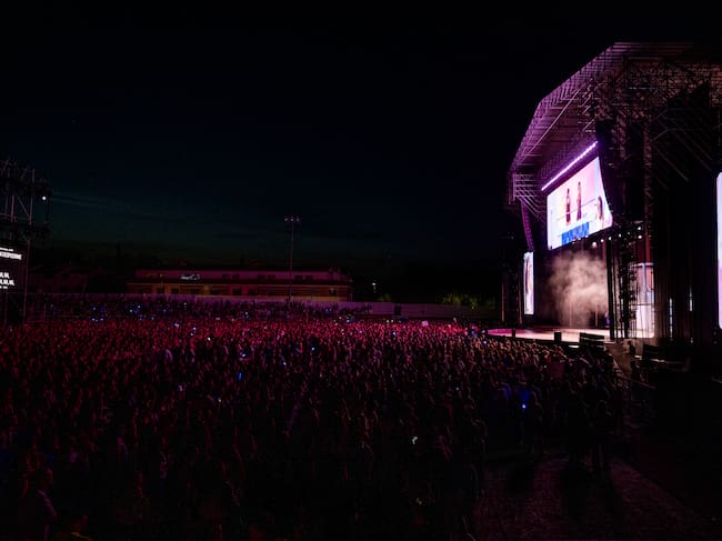 Aitana en el concierto de Albacete