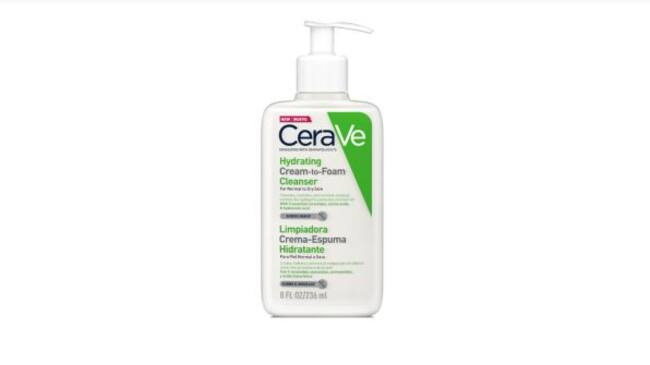 Limpiador facial de CeraVe.