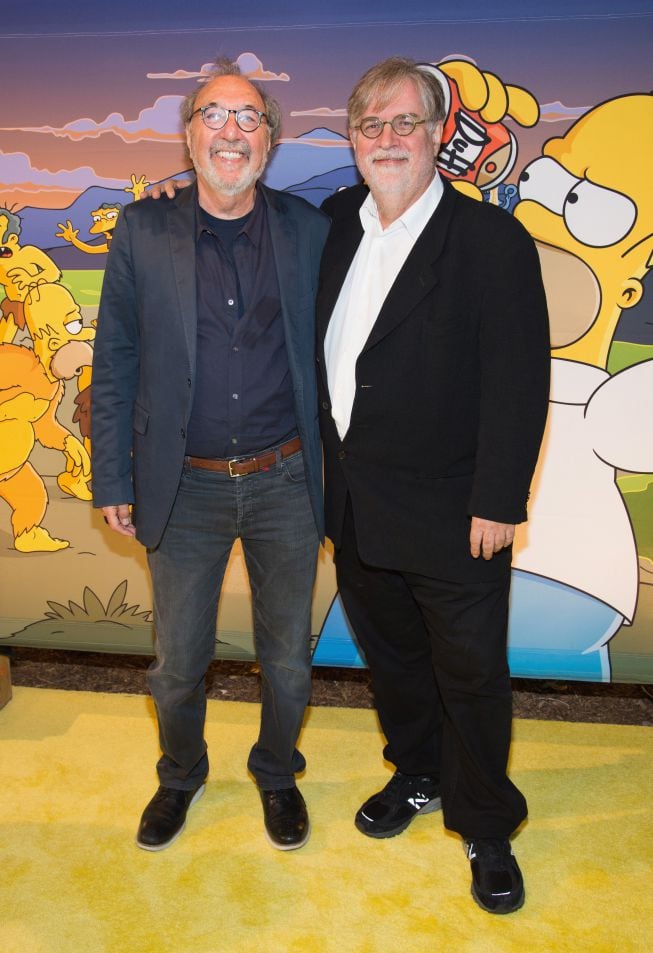 James L. Brooks y Matt Groening.