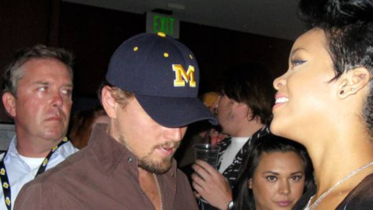 Rihanna y Leo DiCaprio anduvieron juntos en Coachella