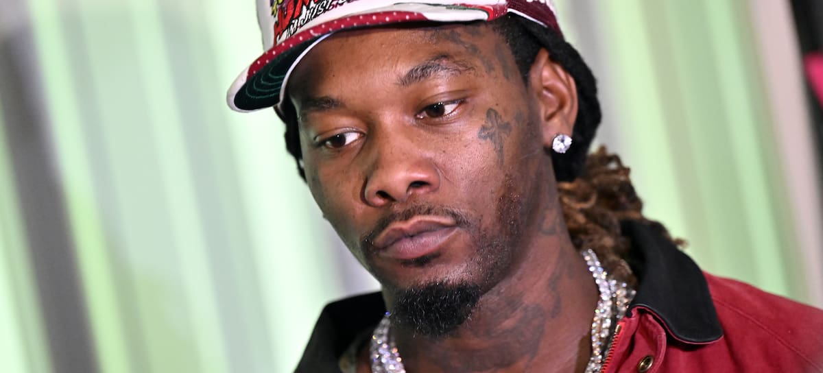 Offset, en un evento solidario de Navidad, en 2025.