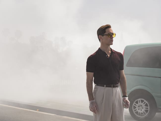 Pedro Alonso como Berlín en 'Berlín y la dama del armiño'. / Felipe Hernández/Netflix