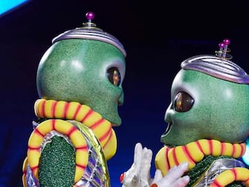 Una pareja de revista, tras la primera máscara doble de ‘Mask Singer’