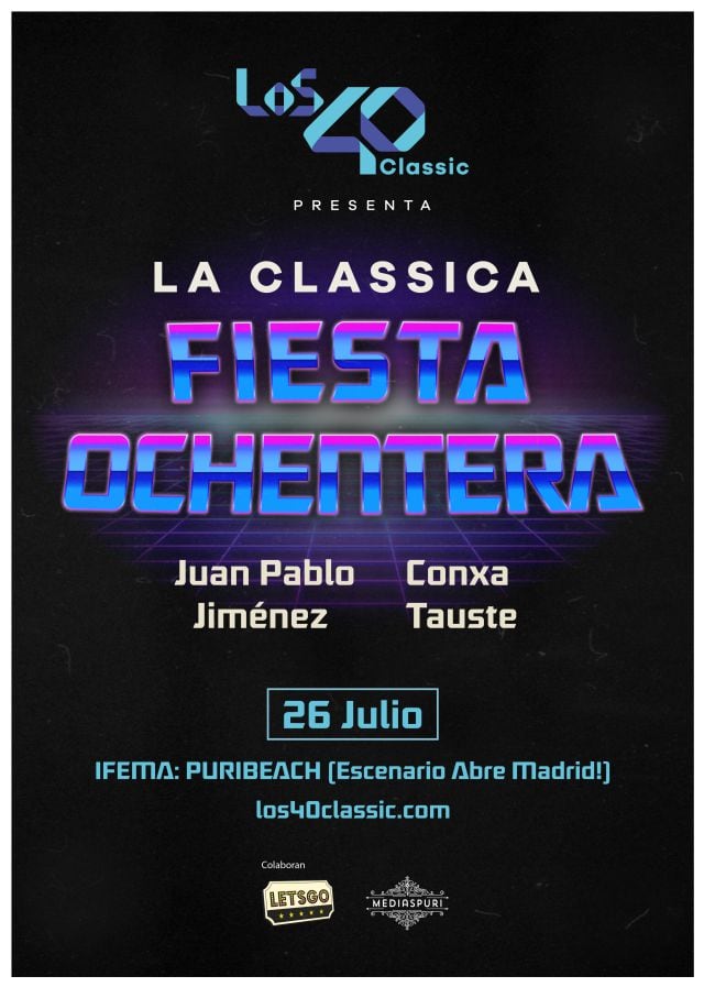 LOS40Classic vuelve con la Clásica Fiesta Ochentera