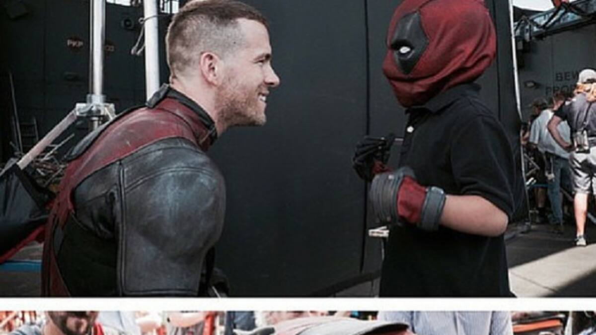 Ryan Reynolds le cumple el sueño a un niño