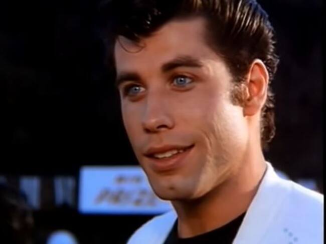 John Travolta en la película Grease.