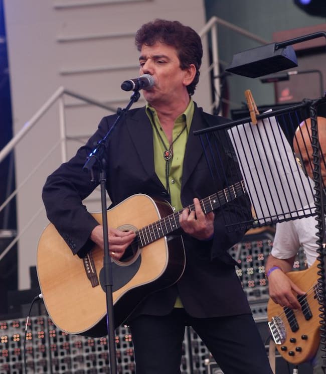 Jaime Urrutia, en concierto, en 2006.