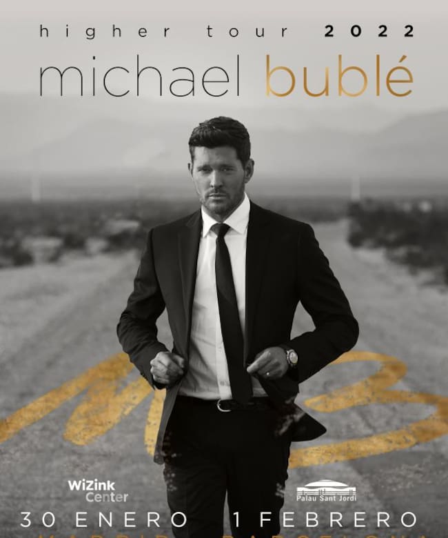 Michael Bublé presentará su &#039;Higher Tour&#039; en España en 2023.