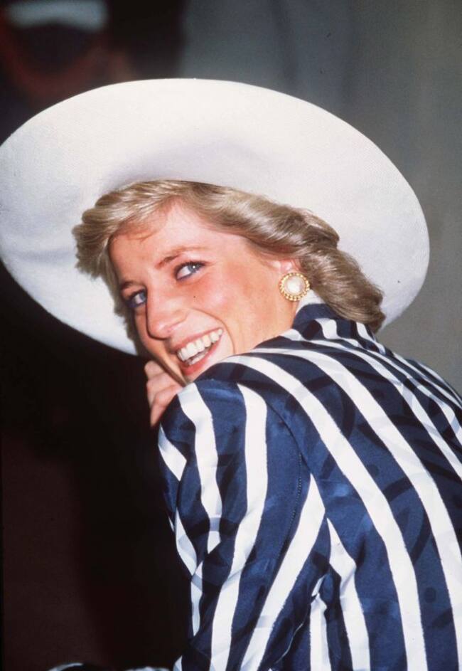 Diana, princesa de Gales, en 1988.