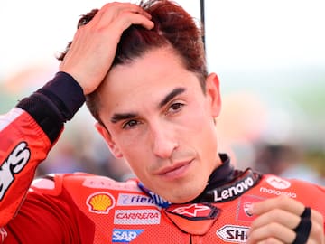Marc Márquez demuestra una vez más su deportividad tras su última caída y recibe apoyo de Miguel Ángel Silvestre o Gavi