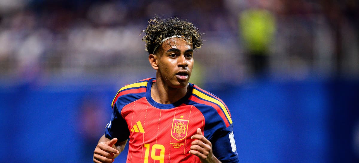 Lamine Yamal con la Selección Española