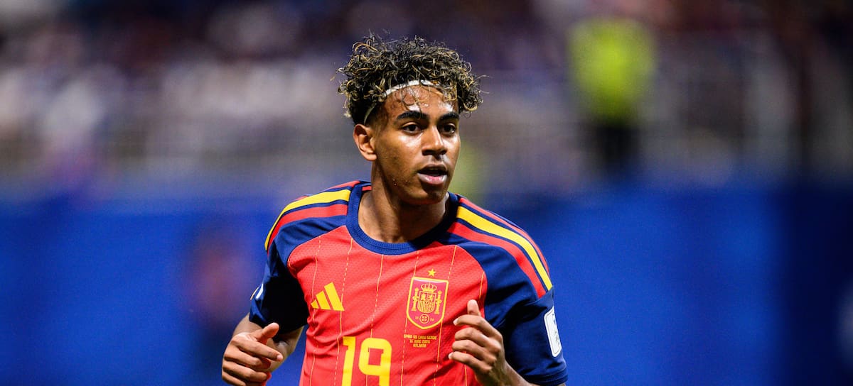 Lamine Yamal con la Selección Española