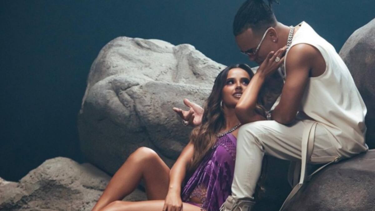 Becky G y Ozuna crean una historia de amor en su colaboración, “No Drama”