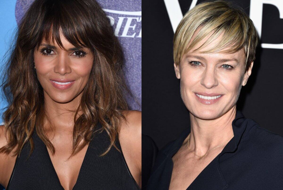 Halle Berry y Robin Wright nacieron hace 49 años.