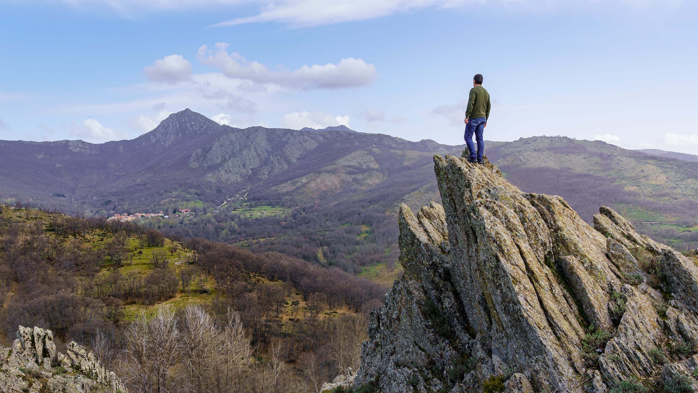 Paisaje en La Hiruela.