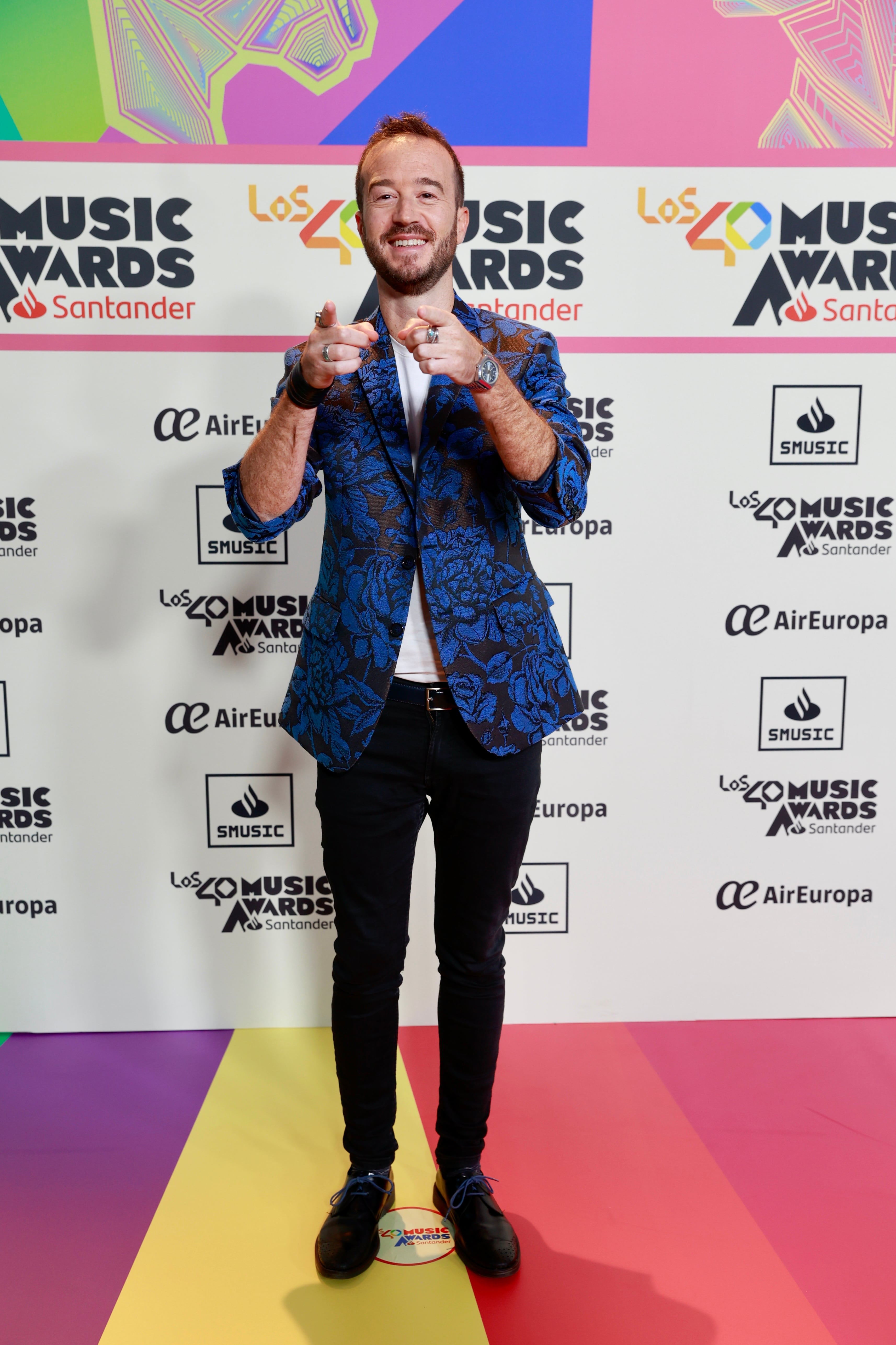 Jesús Taltavull, en la cena de nominados de LOS40 Music Awards Santander 2023.