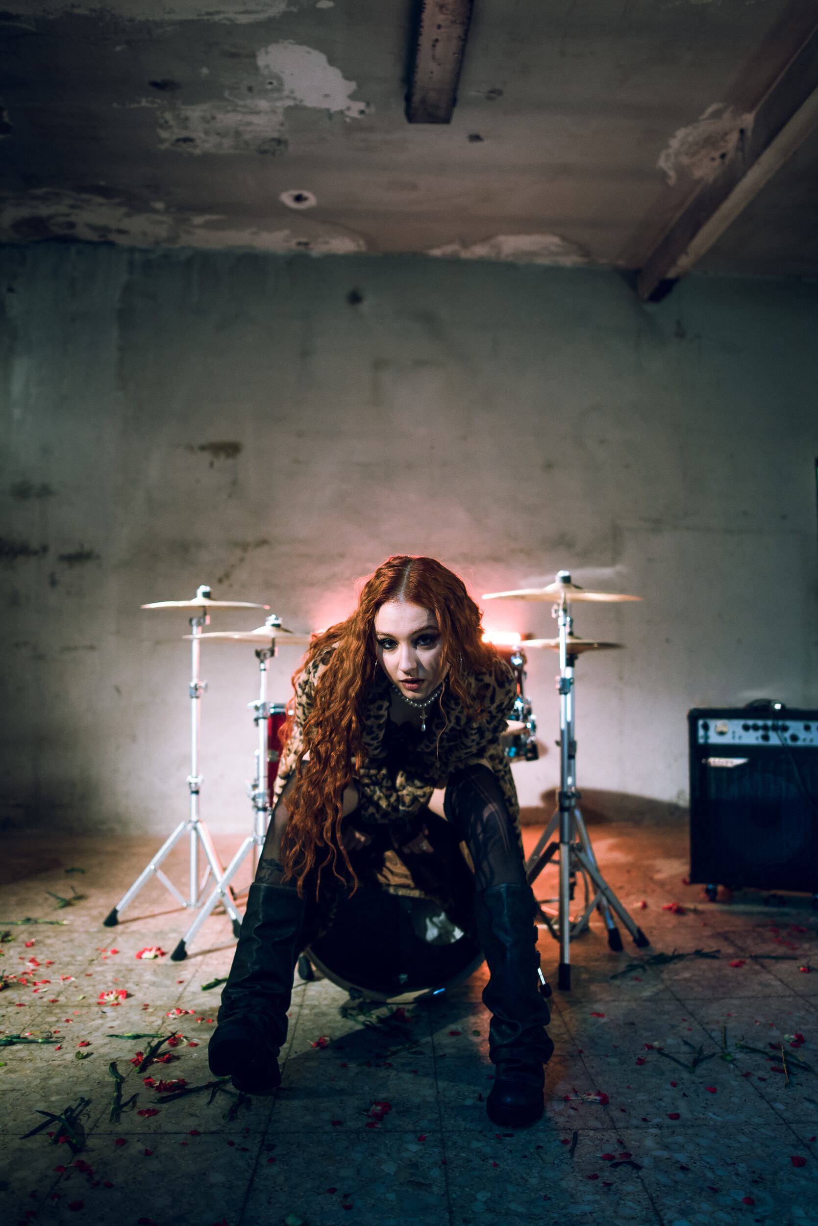 Ruslana en una sesión de fotos de Vera Novella