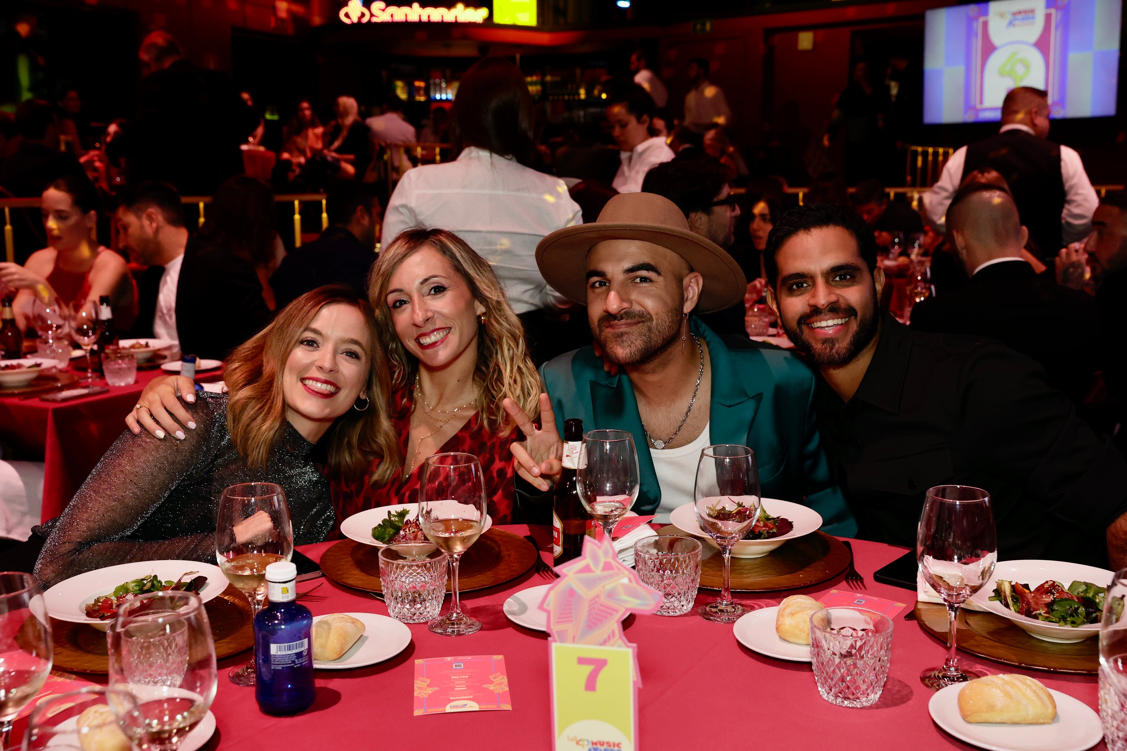 Nil Moliner en la cena de nominados de LOS40 Music Awards Santander 2023 / Foto: Jorge París y Elena Buenavista