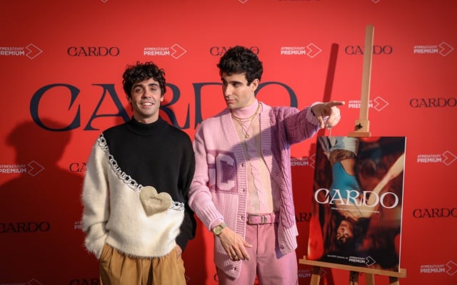 Los Javis en la presentación de &#039;Cardo&#039; en el Festival de San Sebastián