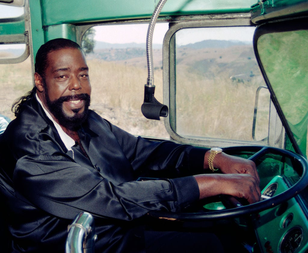 Barry White, agosto de 1995