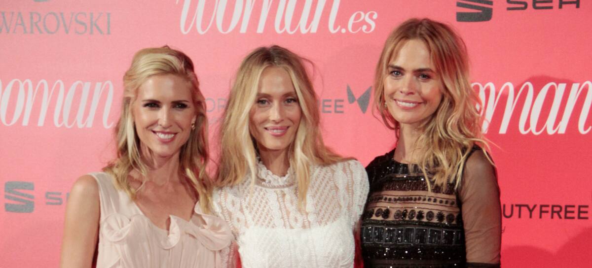 Las modelos Judit Mascó, Vanesa Lorenzo y Verónica Blume