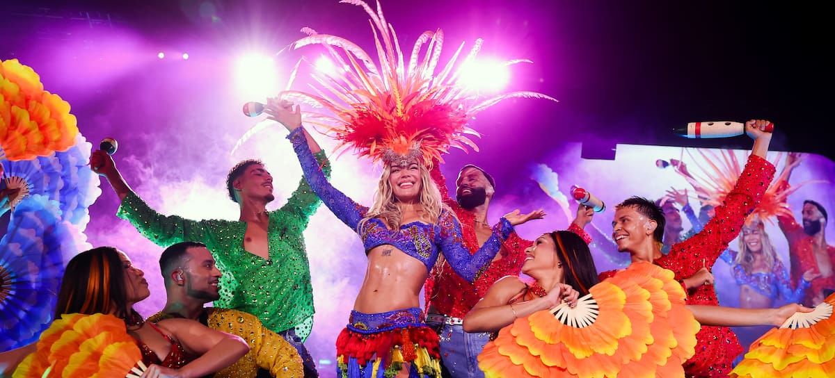 Karol G, en el Festival de Coachella 2026.