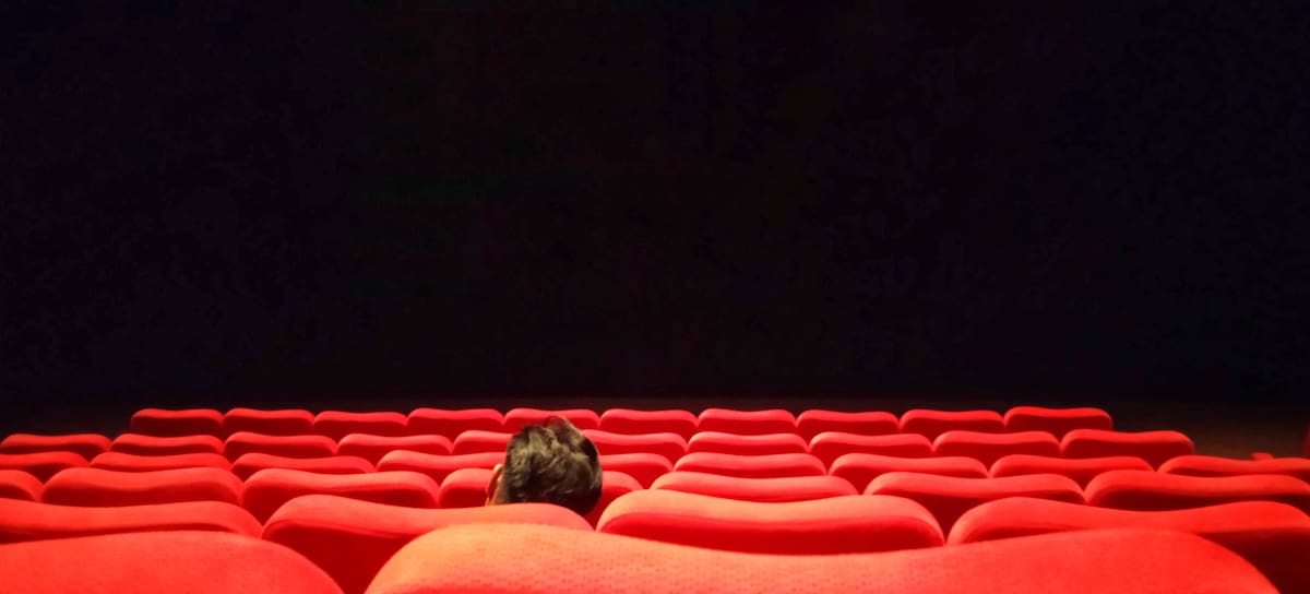 Un cine antes de empezar la proyección. / Getty