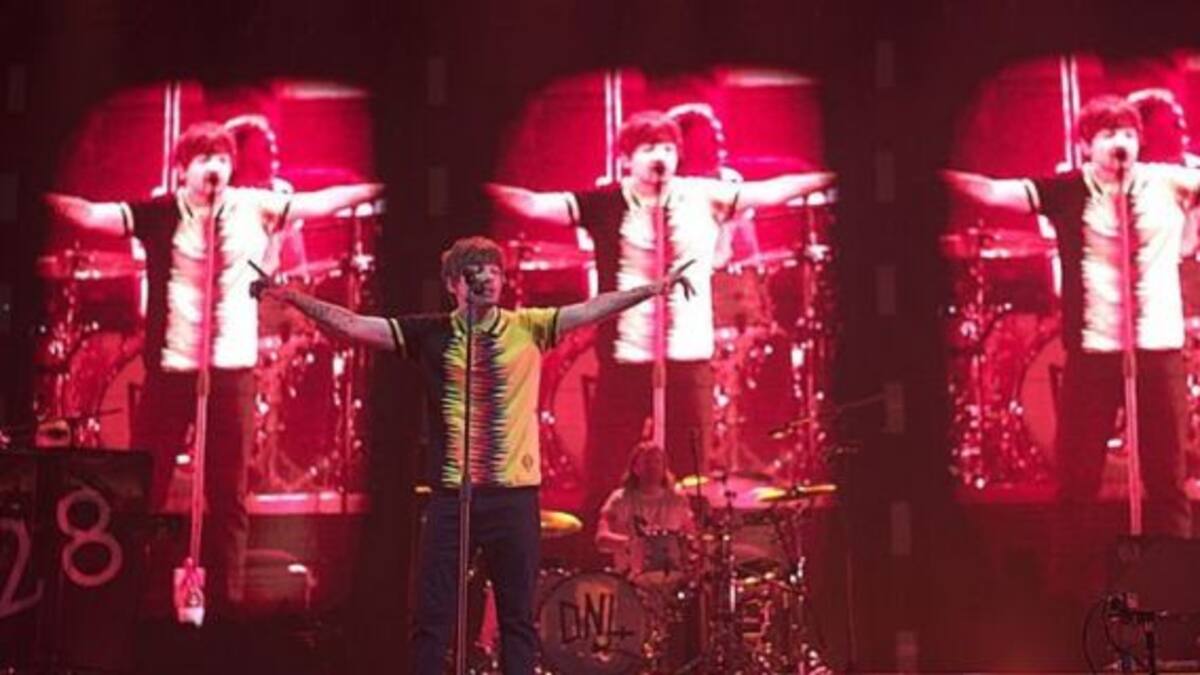 Louis Tomlinson brilló en la Argentina