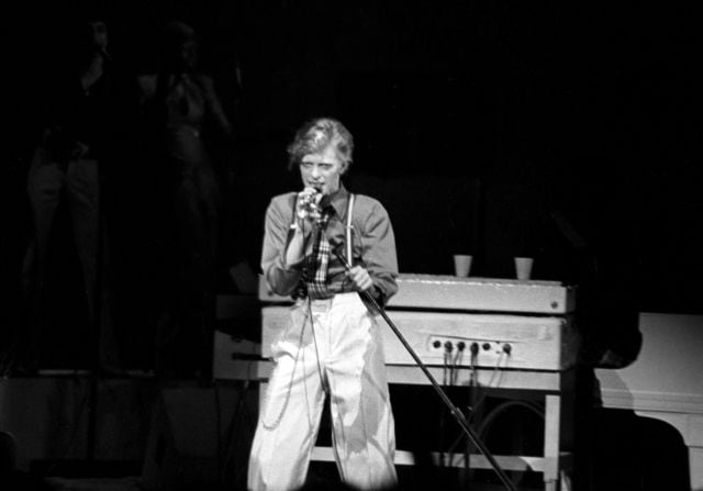 David Bowie en la gira Diamond Dogs