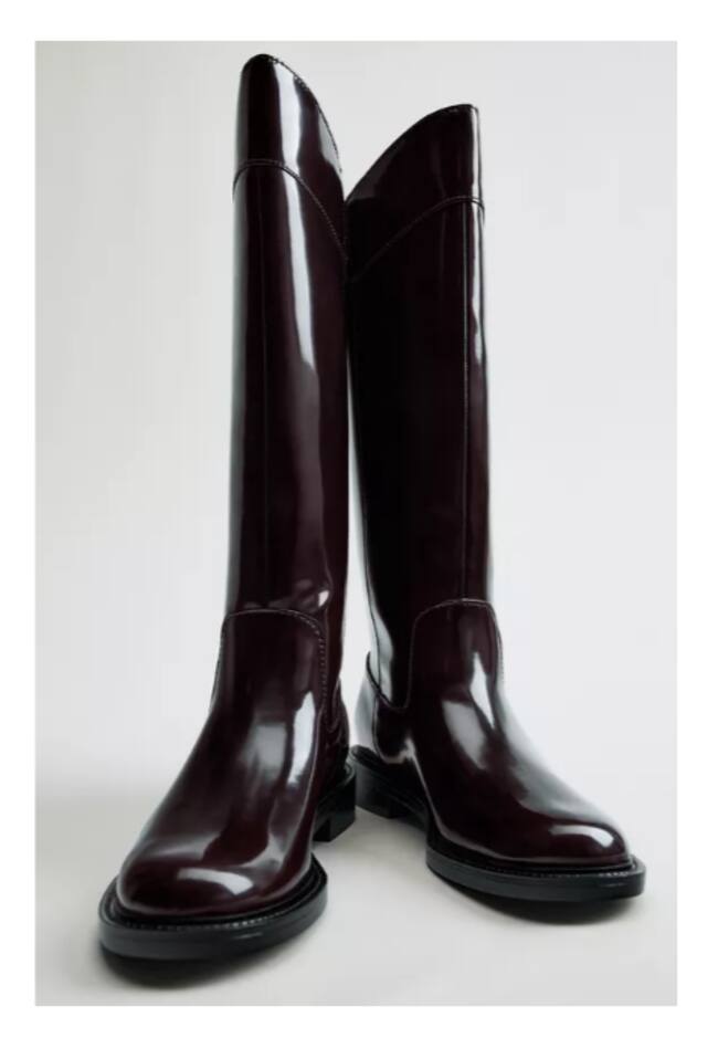 Botas planas (ZARA)