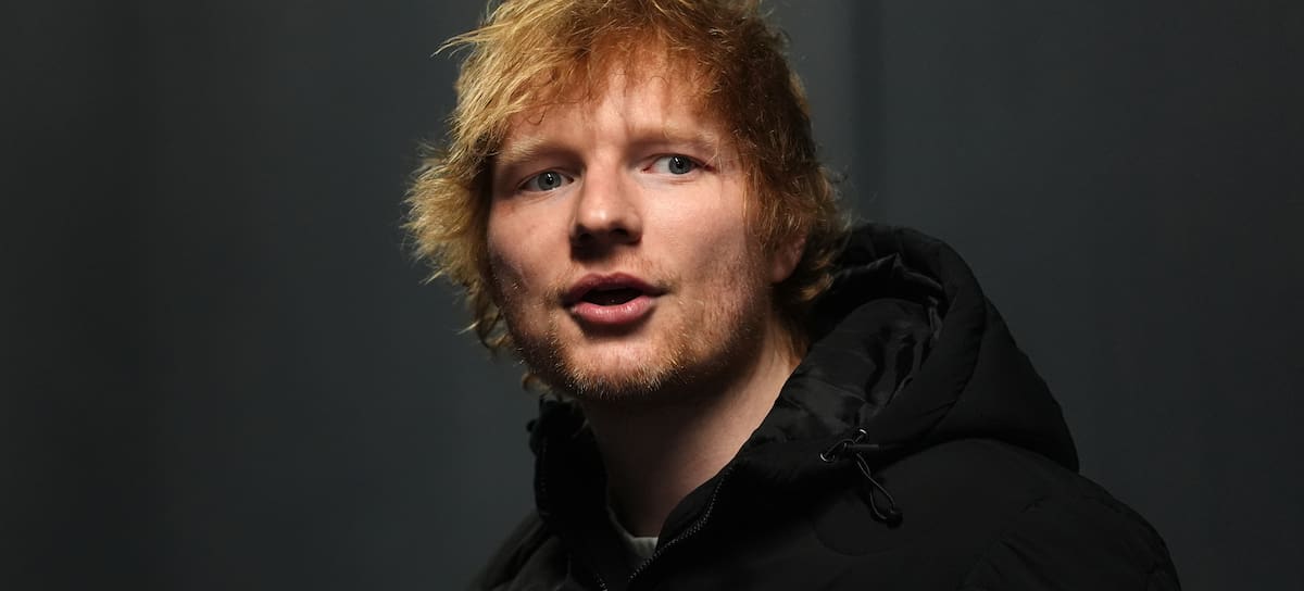 Ed Sheeran, en la Premier League 2025.