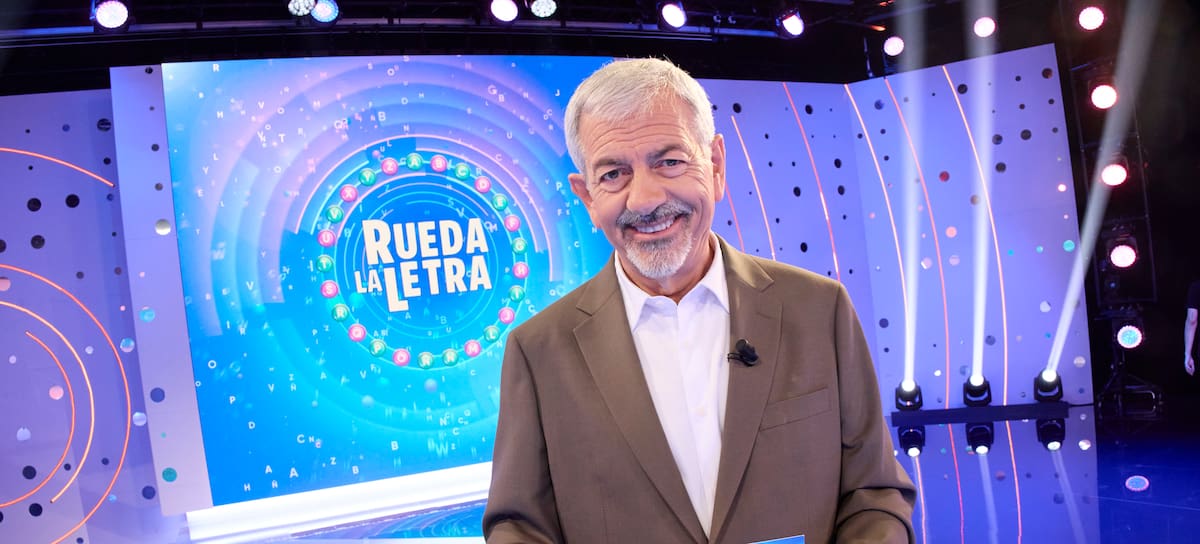 Carlos Sobera en 'Rueda la letra'