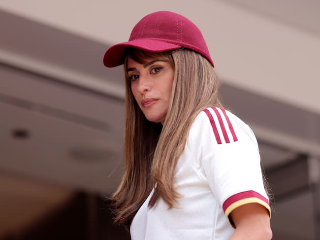Penélope Cruz en el partido de España contra Bélgica en los cuartos de final del Mundial de Fútbol, en 2026. / Katelyn Mulcahy - FIFA/FIFA via Getty