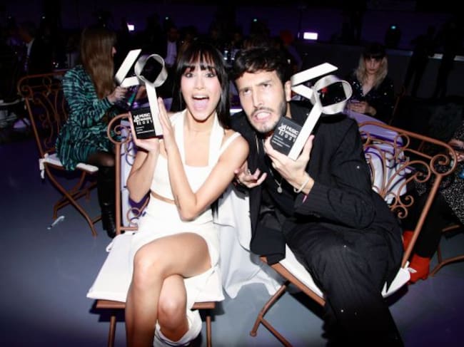 Aitana y Sebastián Yatra en LOS40 Music Awards 2022