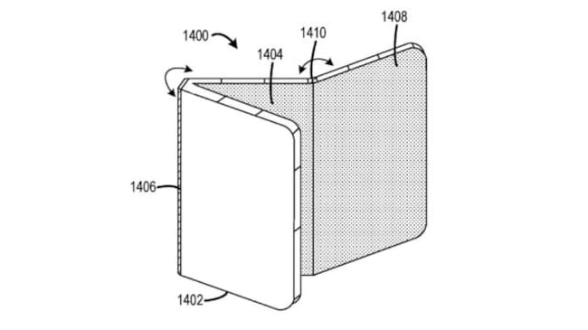 Nueva patente de doble bisagra para Microsoft.