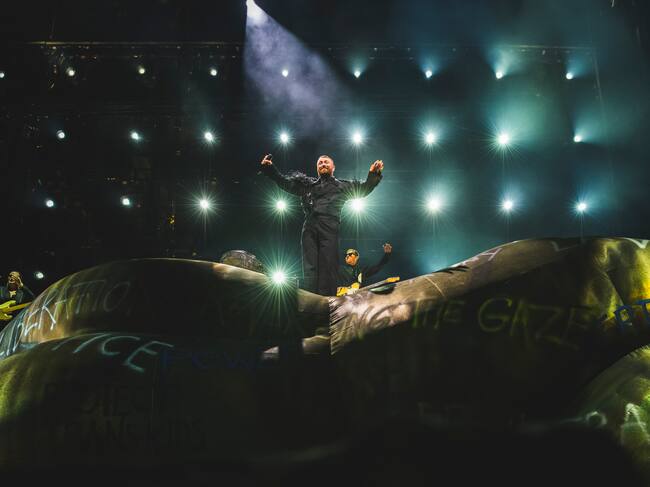 Sam Smith, en los primeros momentos de su actuación en Kalorama Madrid 2024 presentando Gloria Tour.