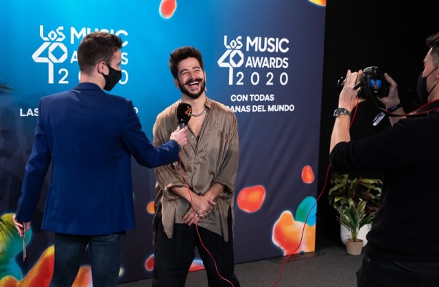 Camilo, en LOS40 Music Awards 2020