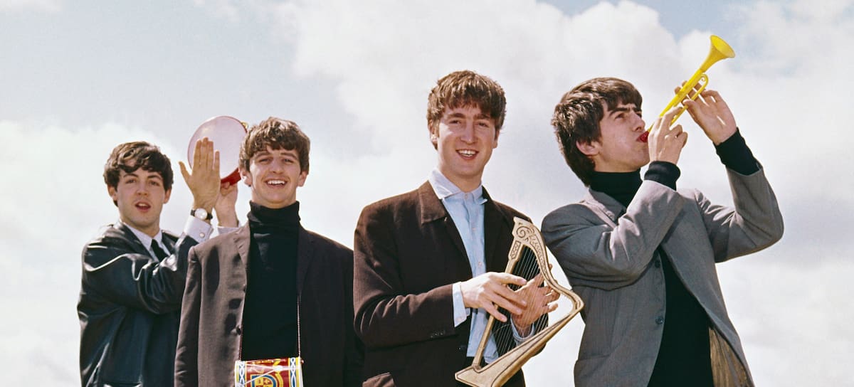 Los Beatles, fotografiados en 1963