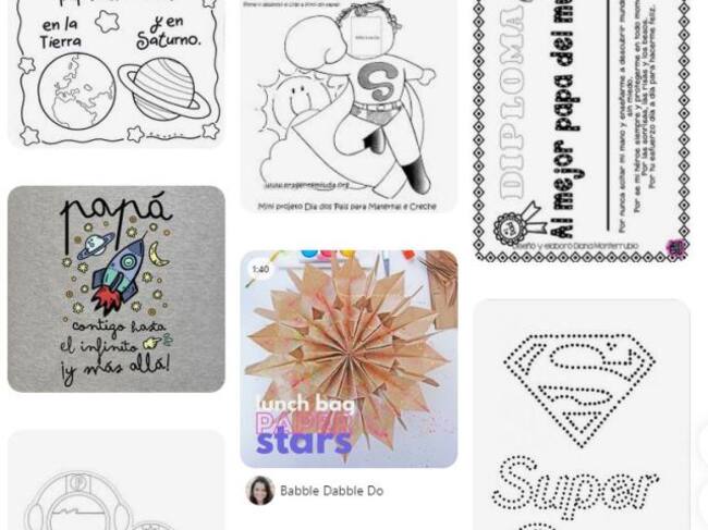 Dibujos para el día del padre.