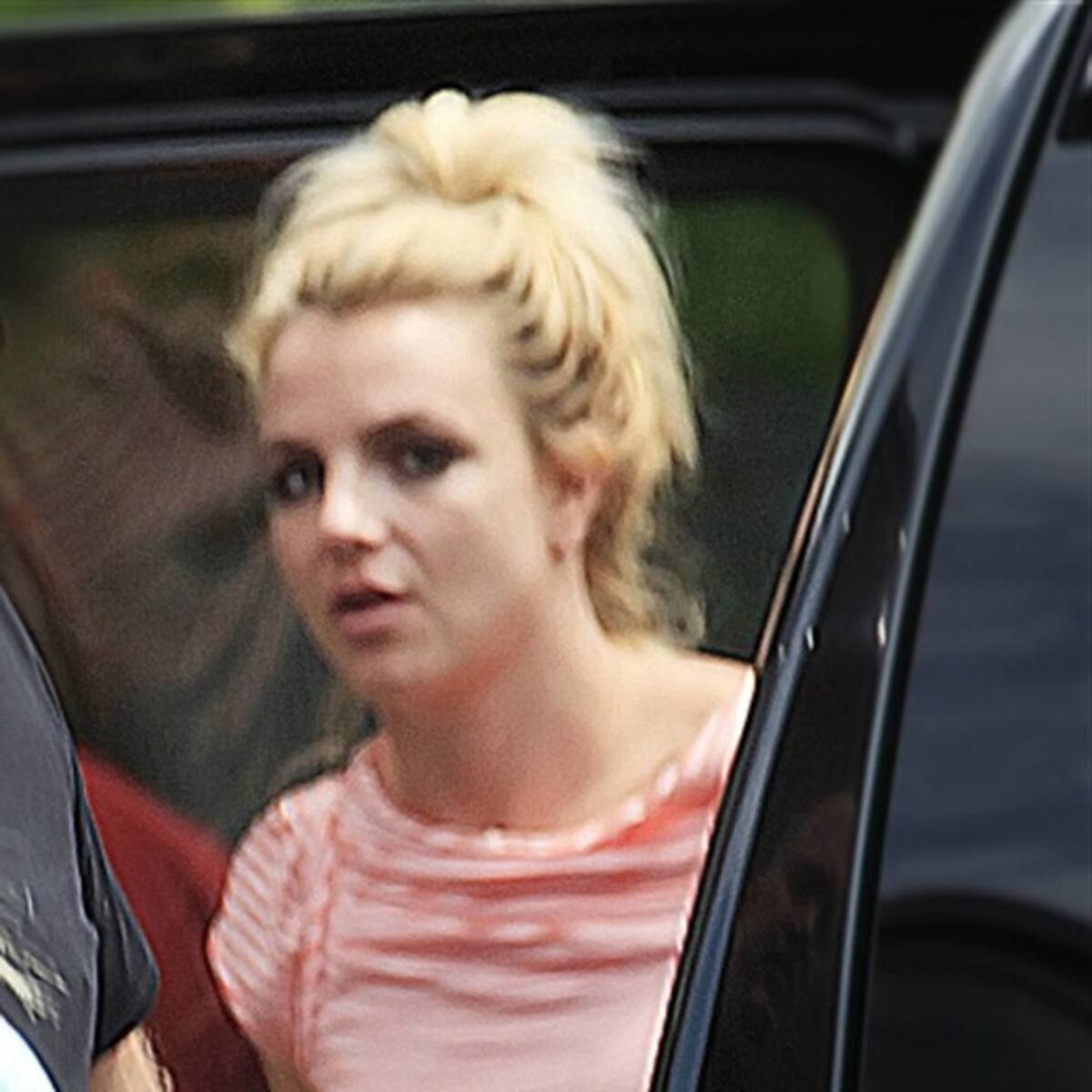 Britney Spears enojada...